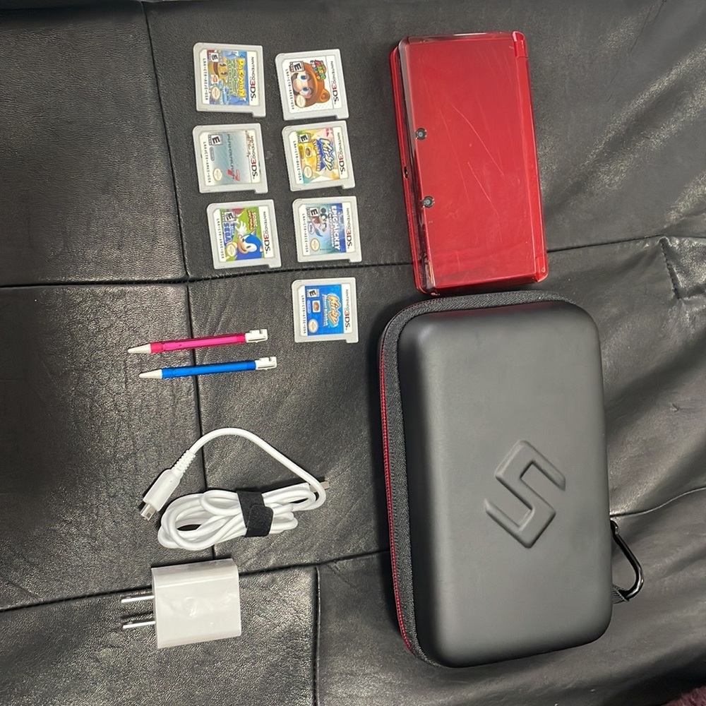 RED Nintendo 3DS